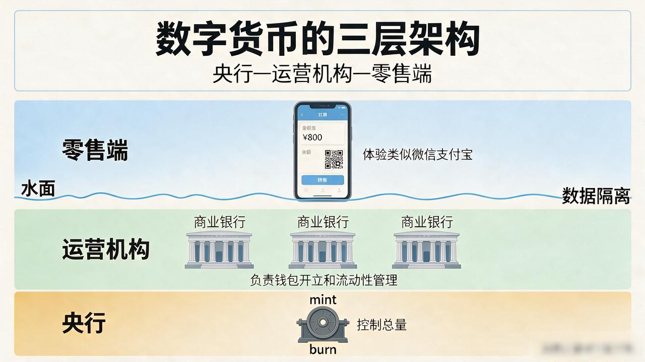 数字货币的模式：为什么央行要自己印数字币，跟你的钱有什么关系