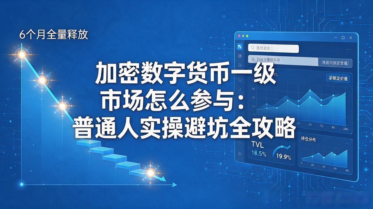 加密数字货币一级市场怎么参与：普通人实操避坑全攻略