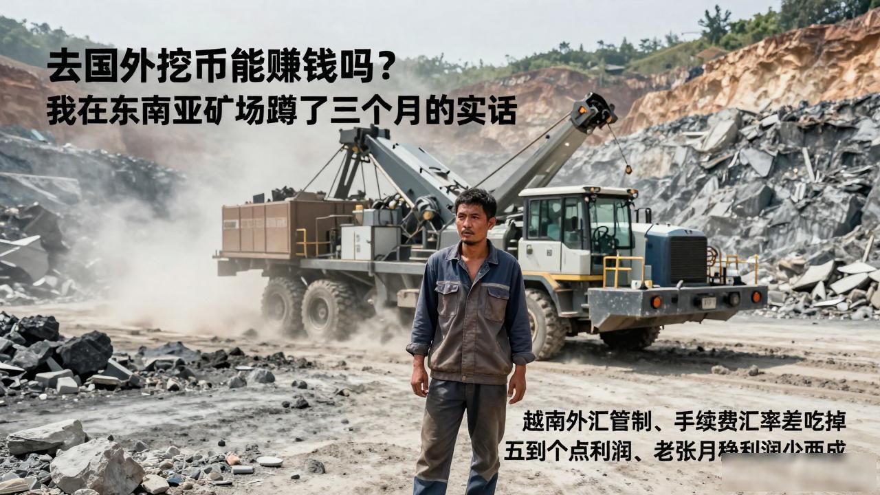 去国外挖币能赚钱吗？我在东南亚矿场蹲了三个月的实话