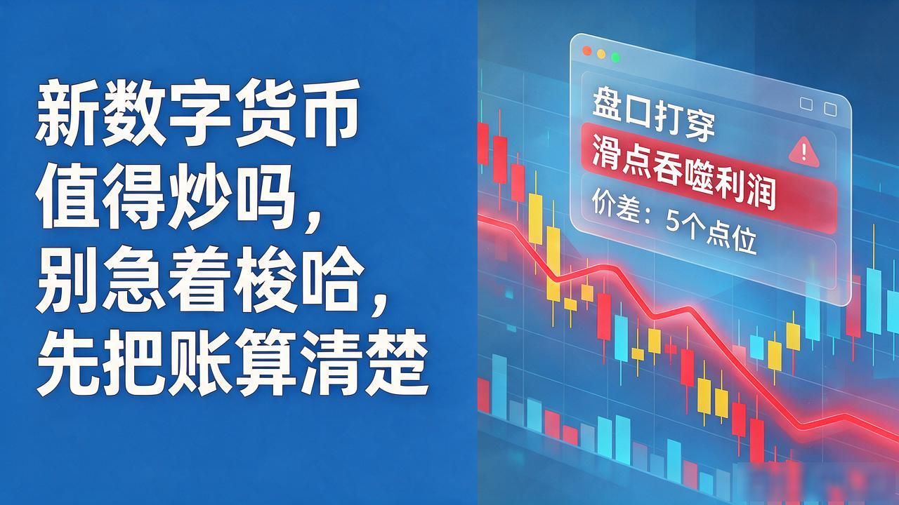 新数字货币值得炒吗，别急着梭哈，先把账算清楚