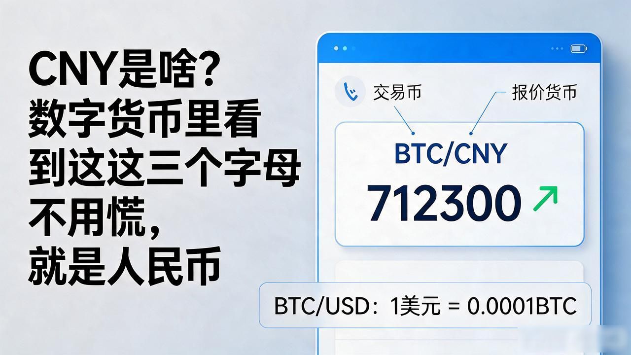 CNY是啥？数字货币里看到这三个字母不用慌，就是人民币