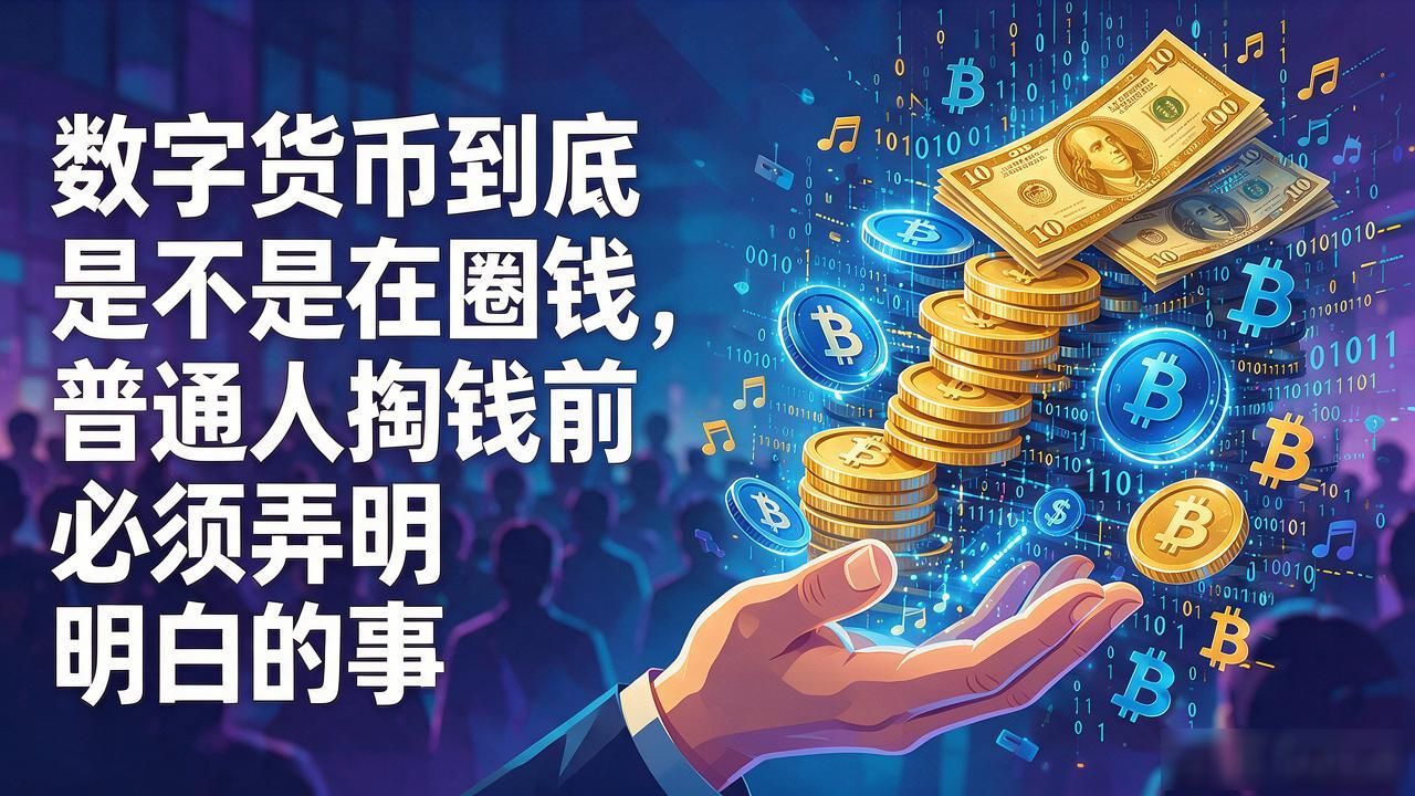 数字货币到底是不是在圈钱，普通人掏钱前必须弄明白的事
