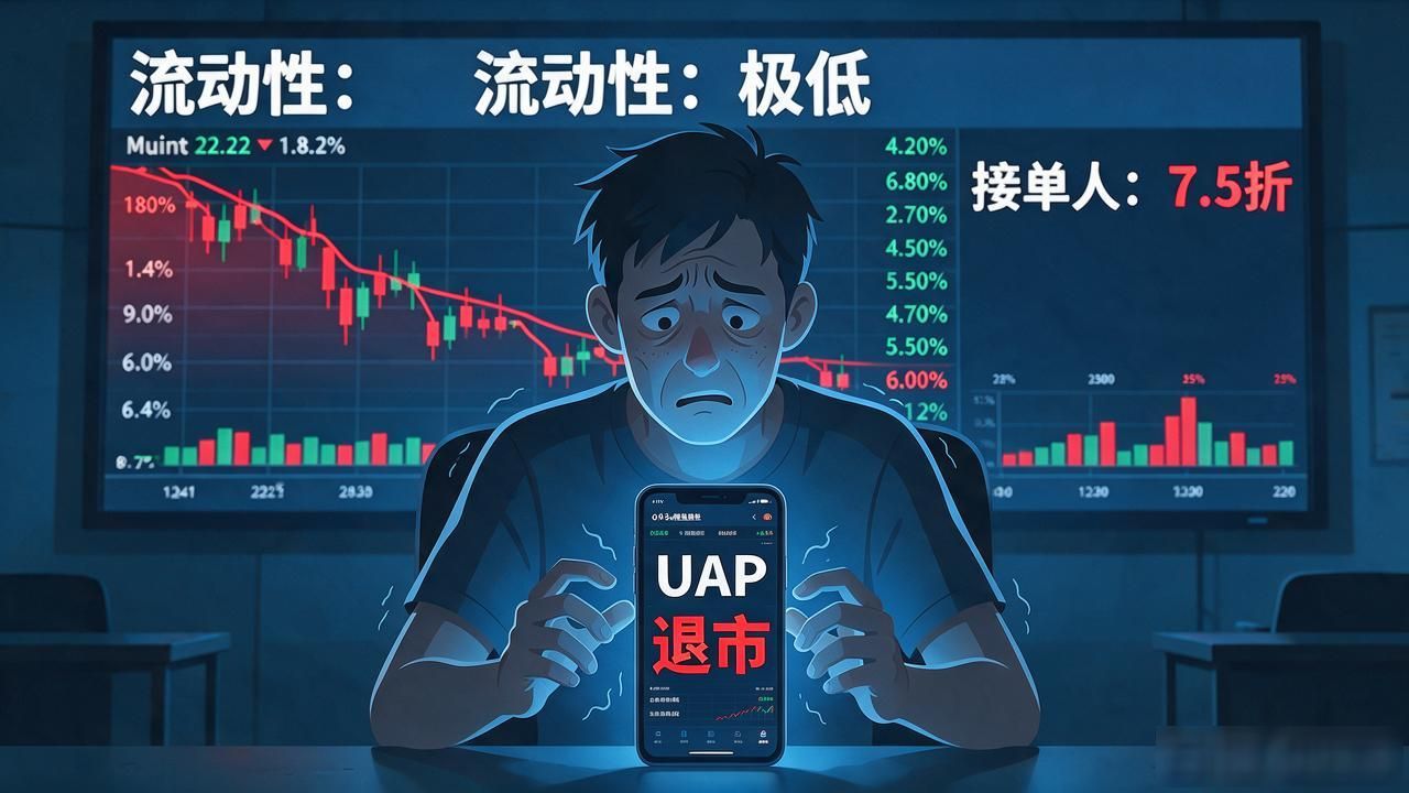 uap数字货币退市了，手里还套着币的散户现在还能脱手吗