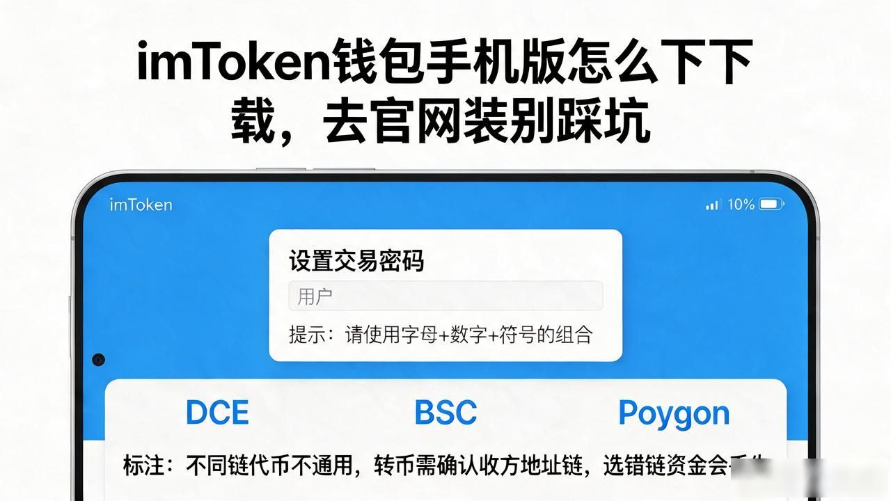 imToken钱包手机版怎么下载，去官网装别踩坑