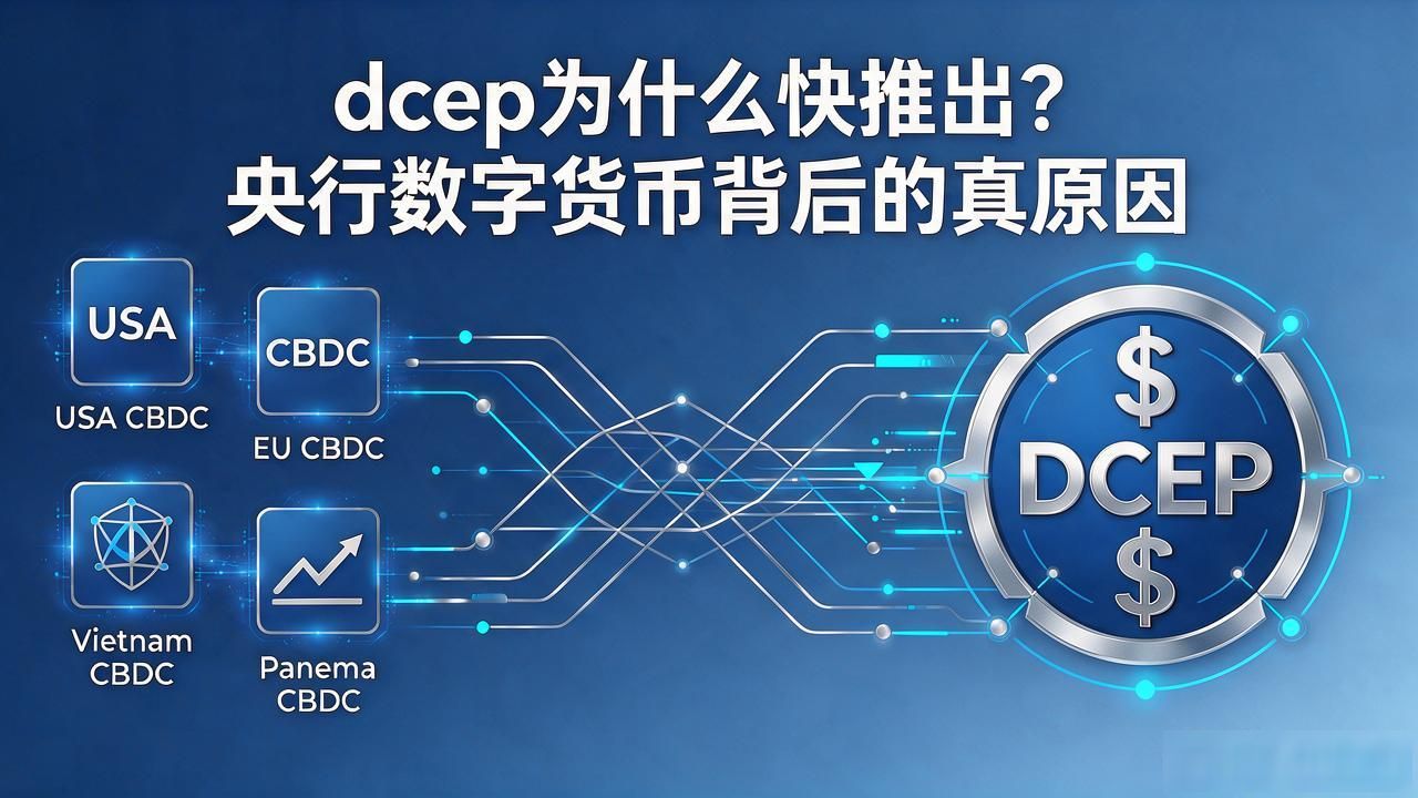 dcep为什么快推出？央行数字货币背后的真原因