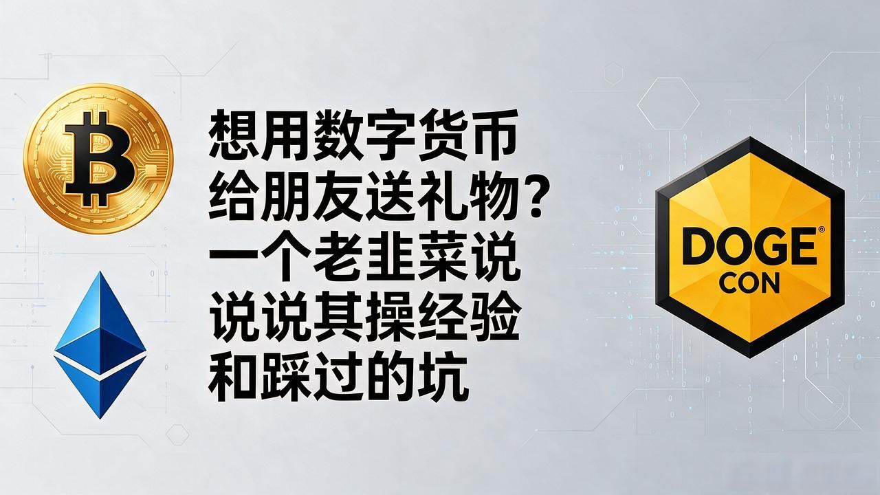 想用数字货币给朋友送礼物？一个老韭菜说说实操经验和踩过的坑