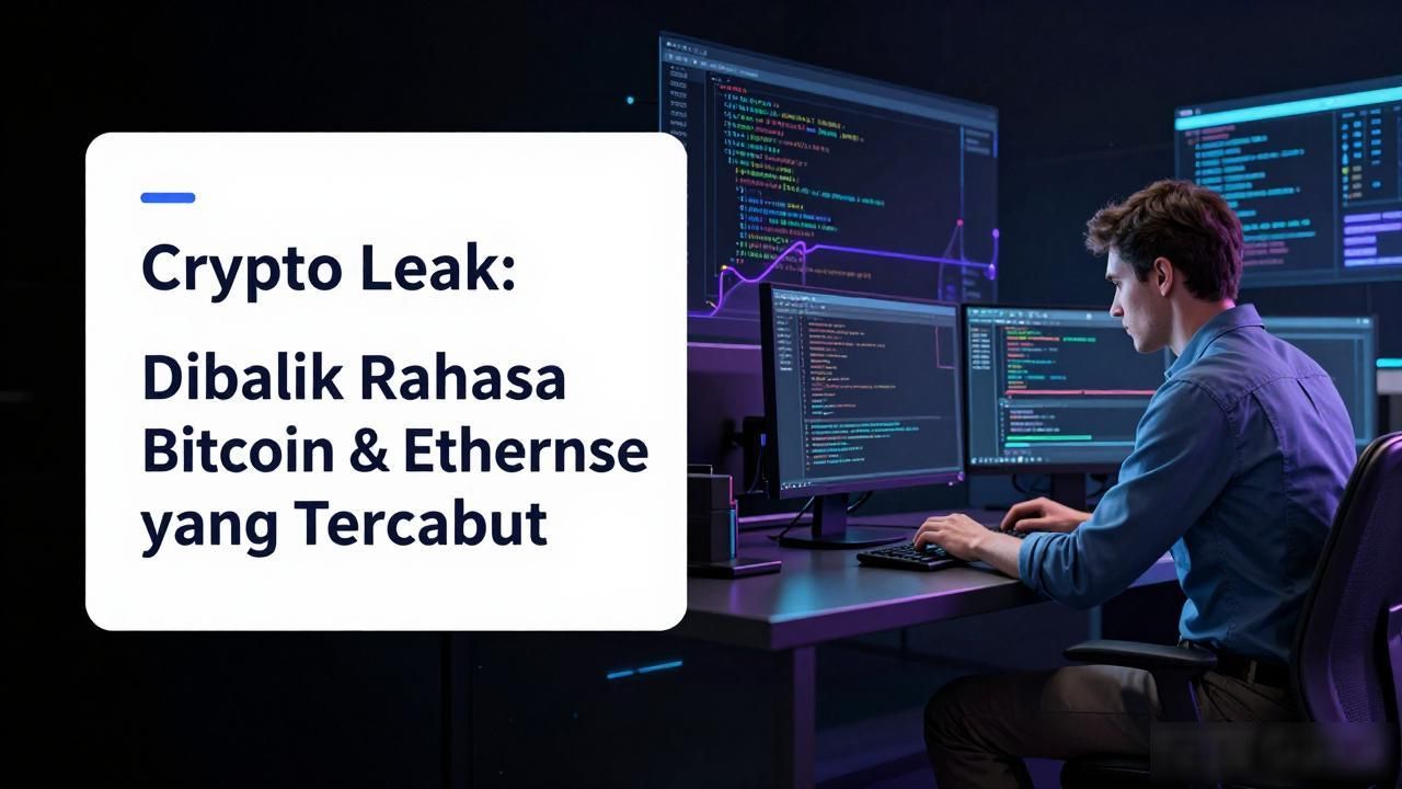 数字货币维基解密 Crypto Leak: Dibalik Rahasia Bitcoin & Ethereum yang Tercabut