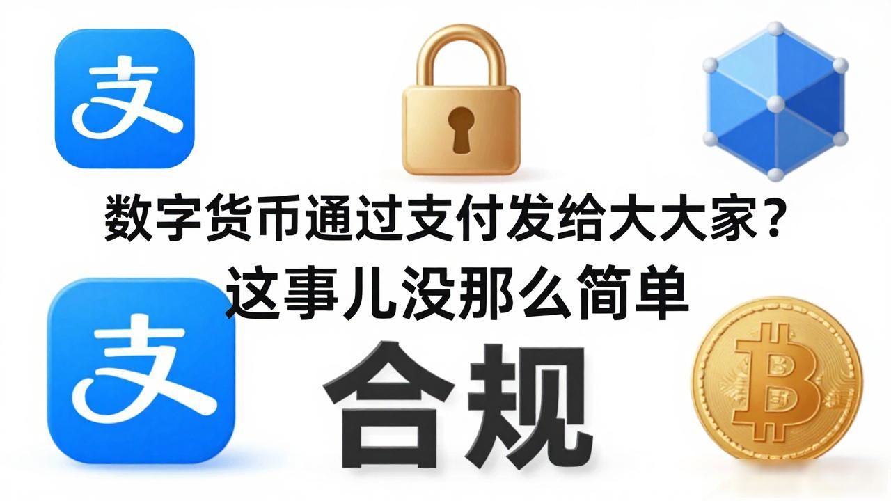 数字货币通过支付宝发给大家？这事儿没那么简单