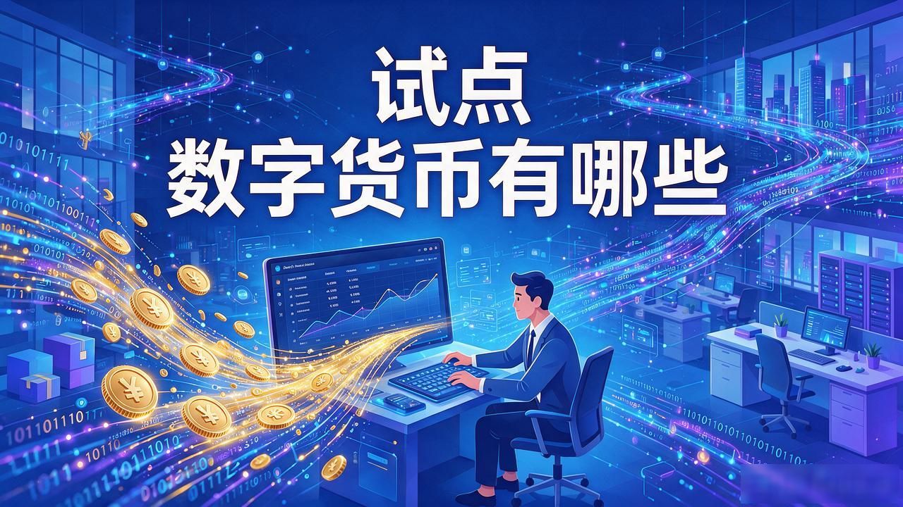 试点 数字货币有哪些