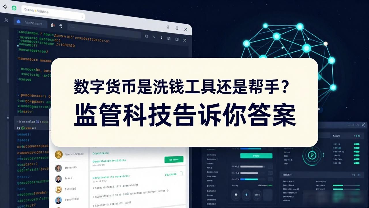 数字货币是洗钱工具还是帮手？监管科技告诉你答案