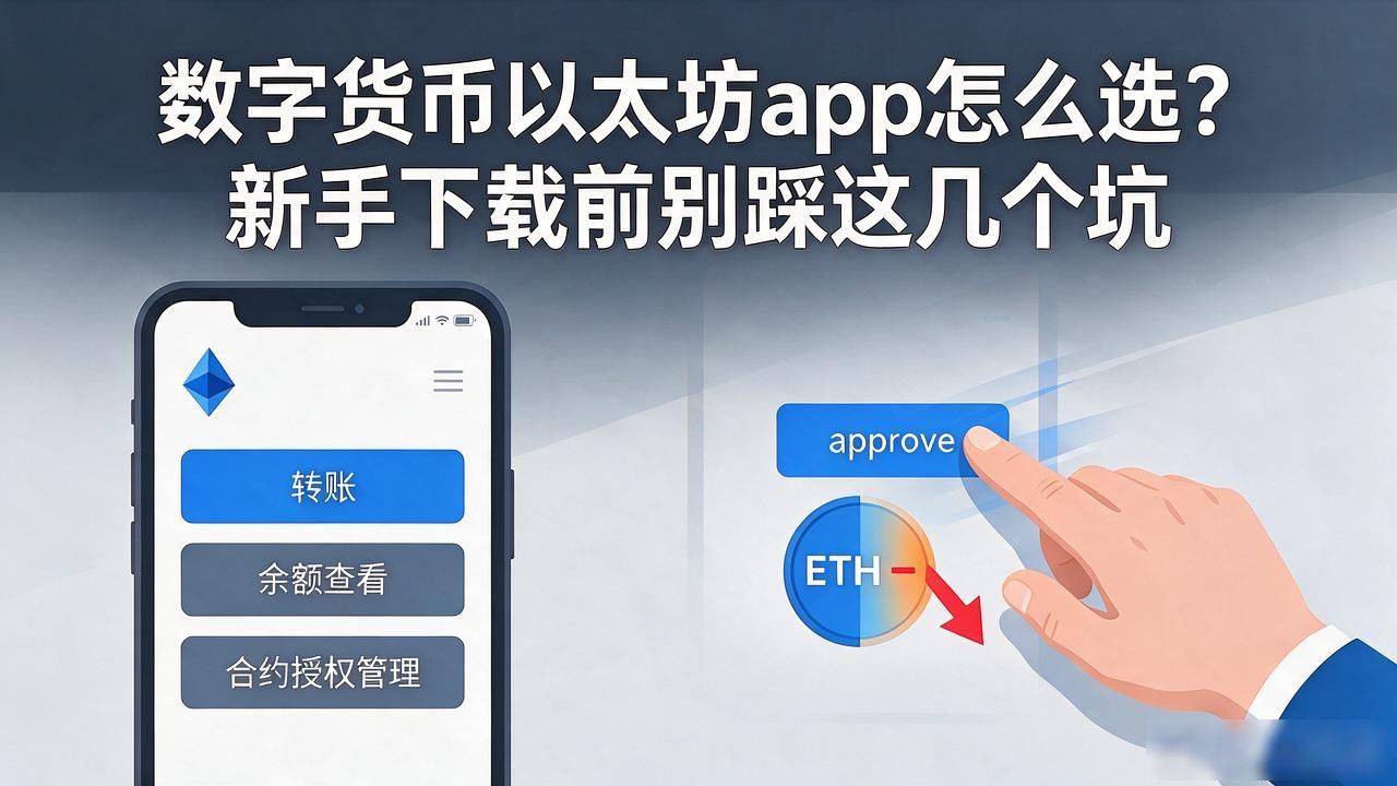 数字货币以太坊app怎么选？新手下载前别踩这几个坑