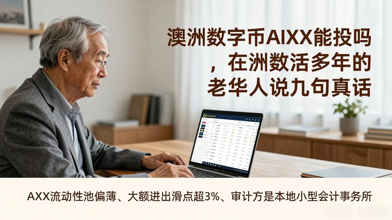 澳洲数字货币axx能投吗，在澳洲生活多年的老华人说几句真话