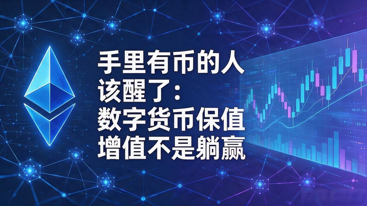 手里有币的人该醒了：数字货币保值增值不是躺赢