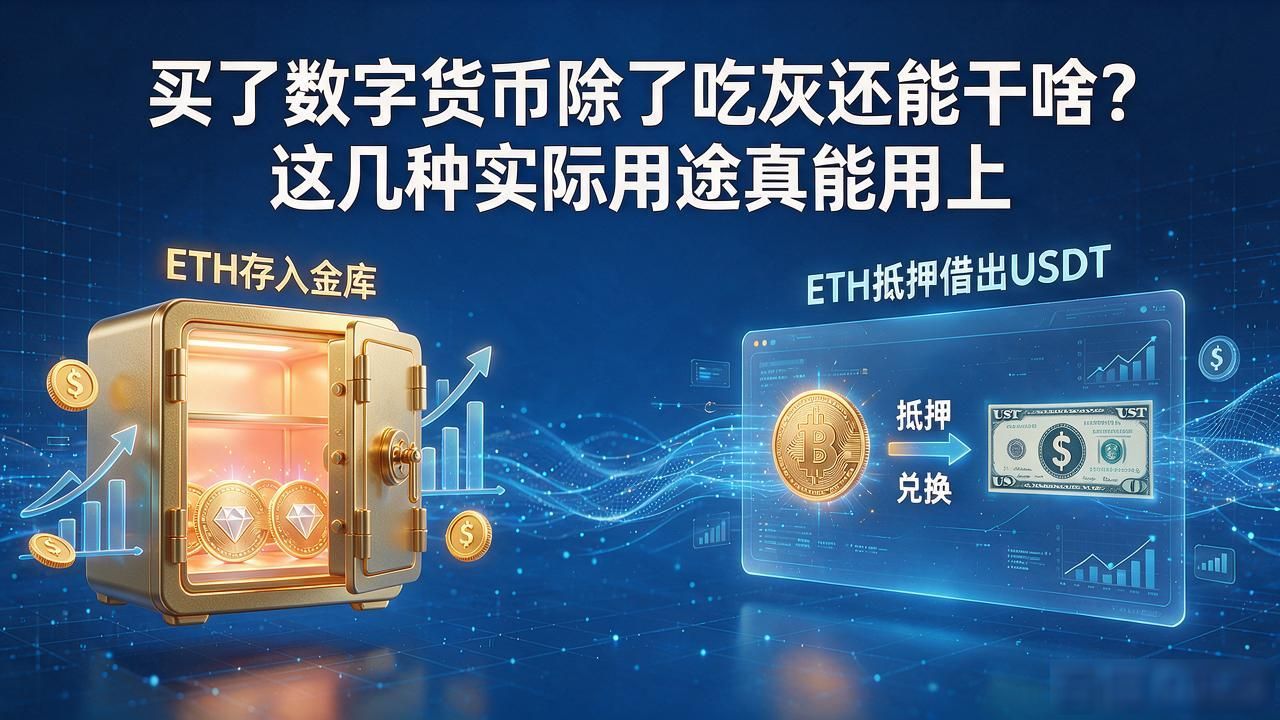 买了数字货币除了吃灰还能干啥？这几种实际用途真能用上