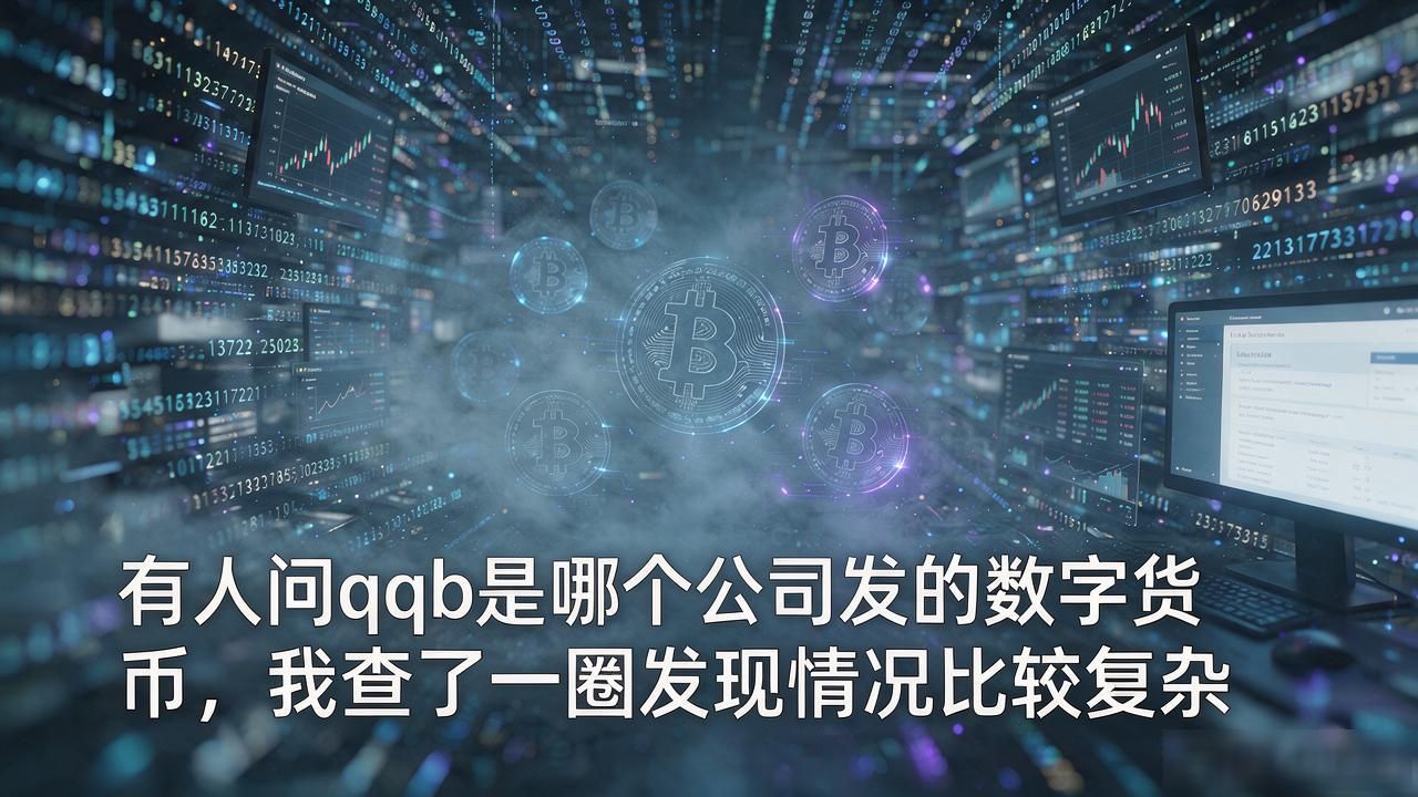 有人问qqb是哪个公司发的数字货币，我查了一圈发现情况比较复杂
