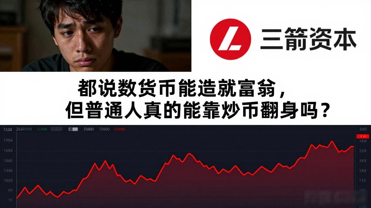 都说数字货币能造就富翁，但普通人真的能靠炒币翻身吗？