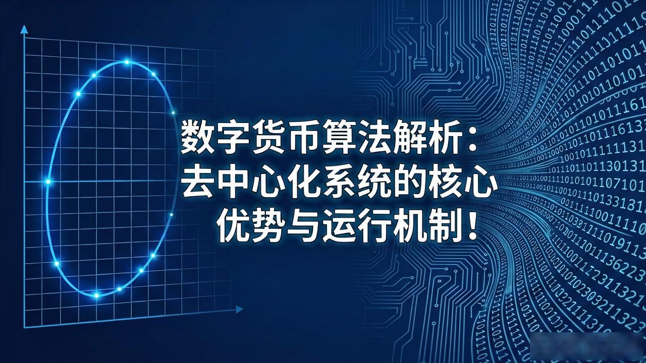 数字货币算法解析：去中心化系统的核心优势与运行机制