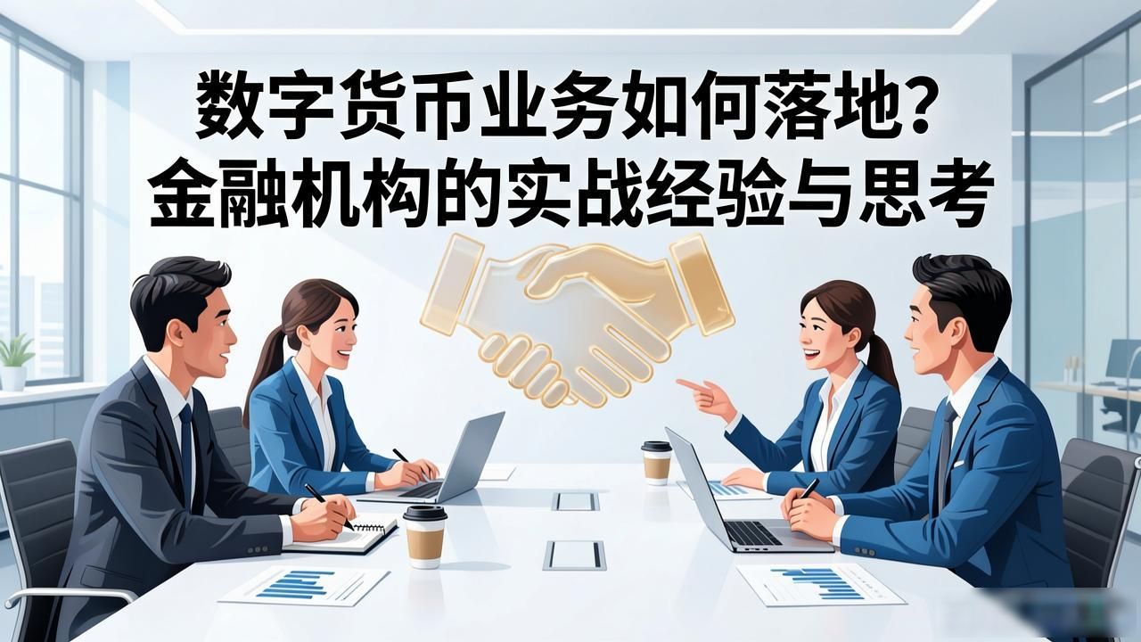 数字货币业务如何落地？金融机构的实战经验与思考