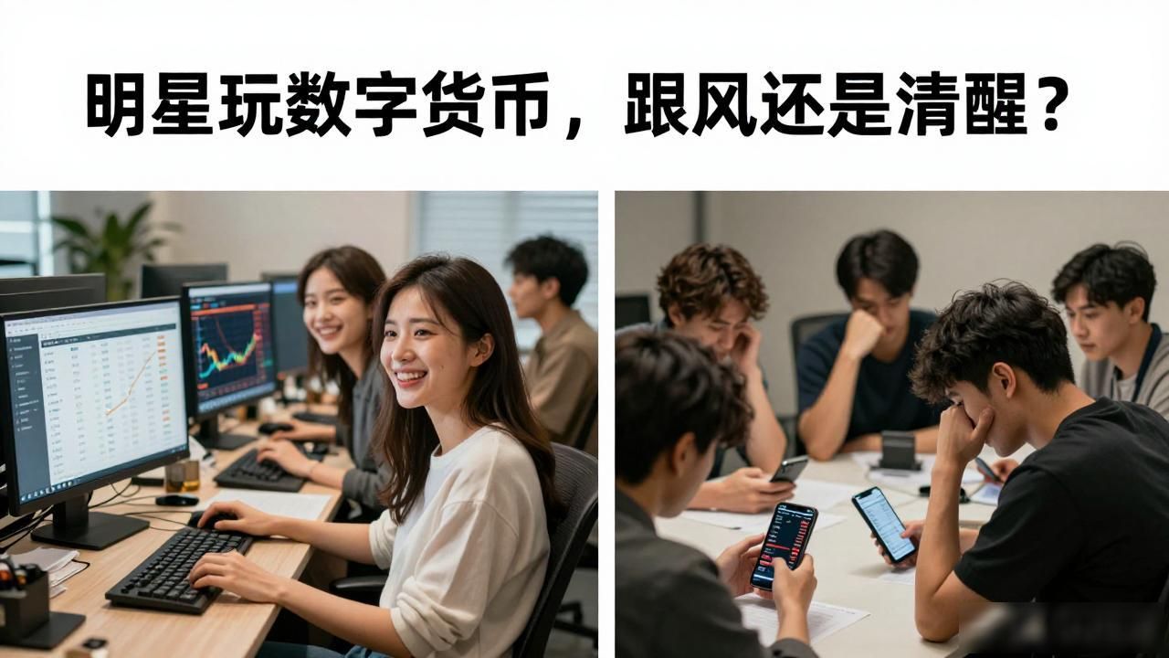 明星玩数字货币，跟风还是清醒？