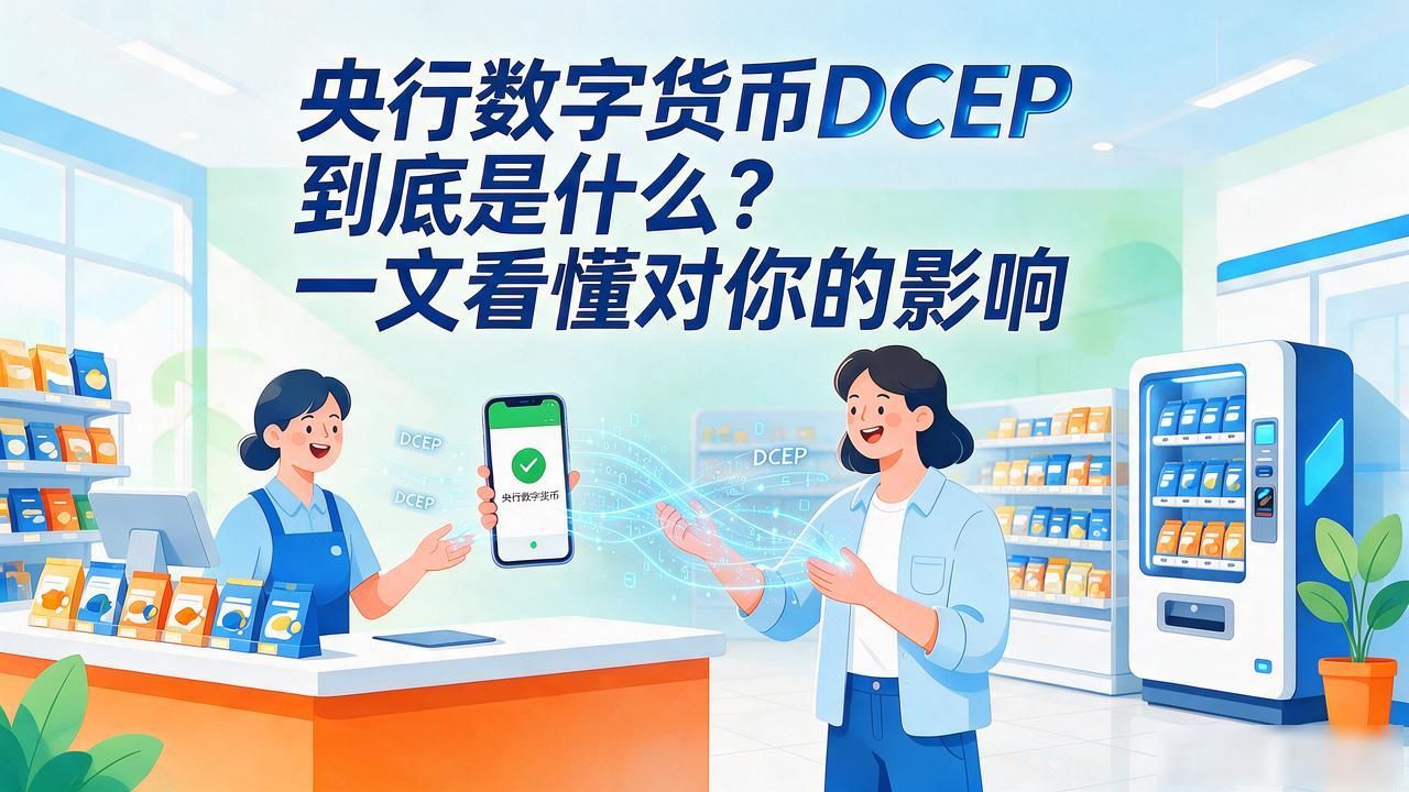 央行数字货币DCEP到底是什么？一文看懂对你的影响