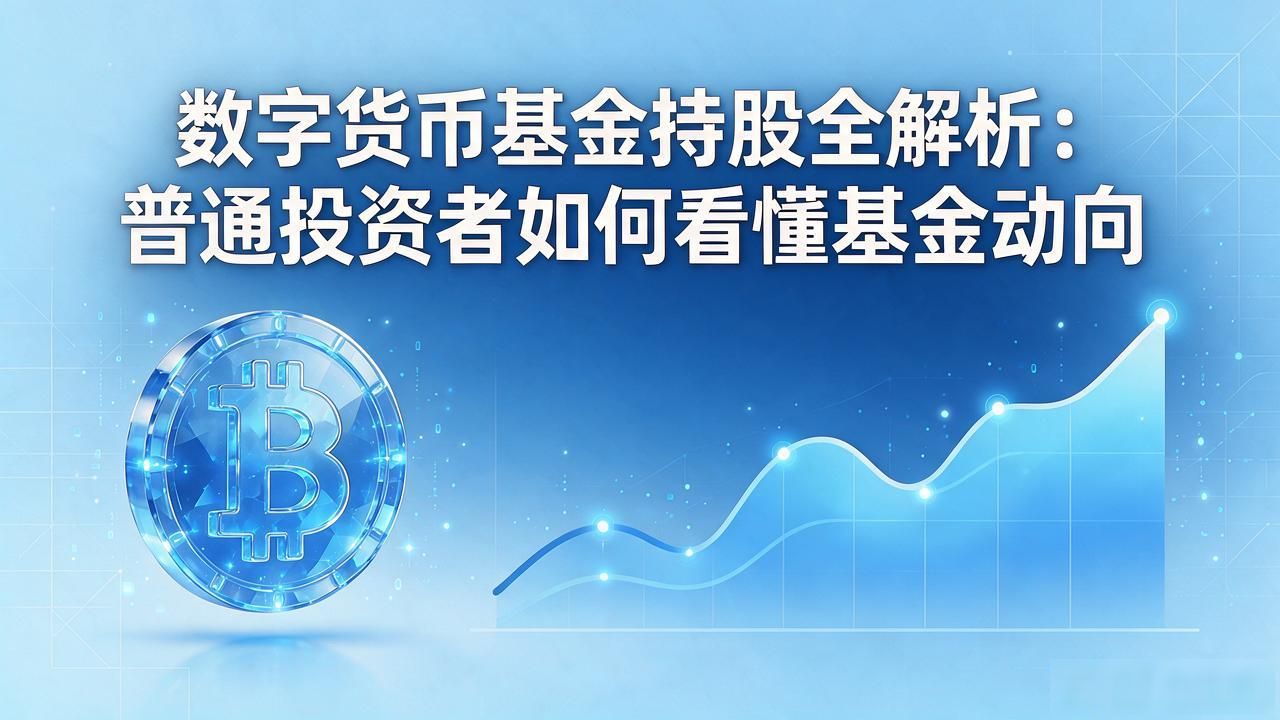 数字货币基金持股全解析：普通投资者如何看懂基金动向