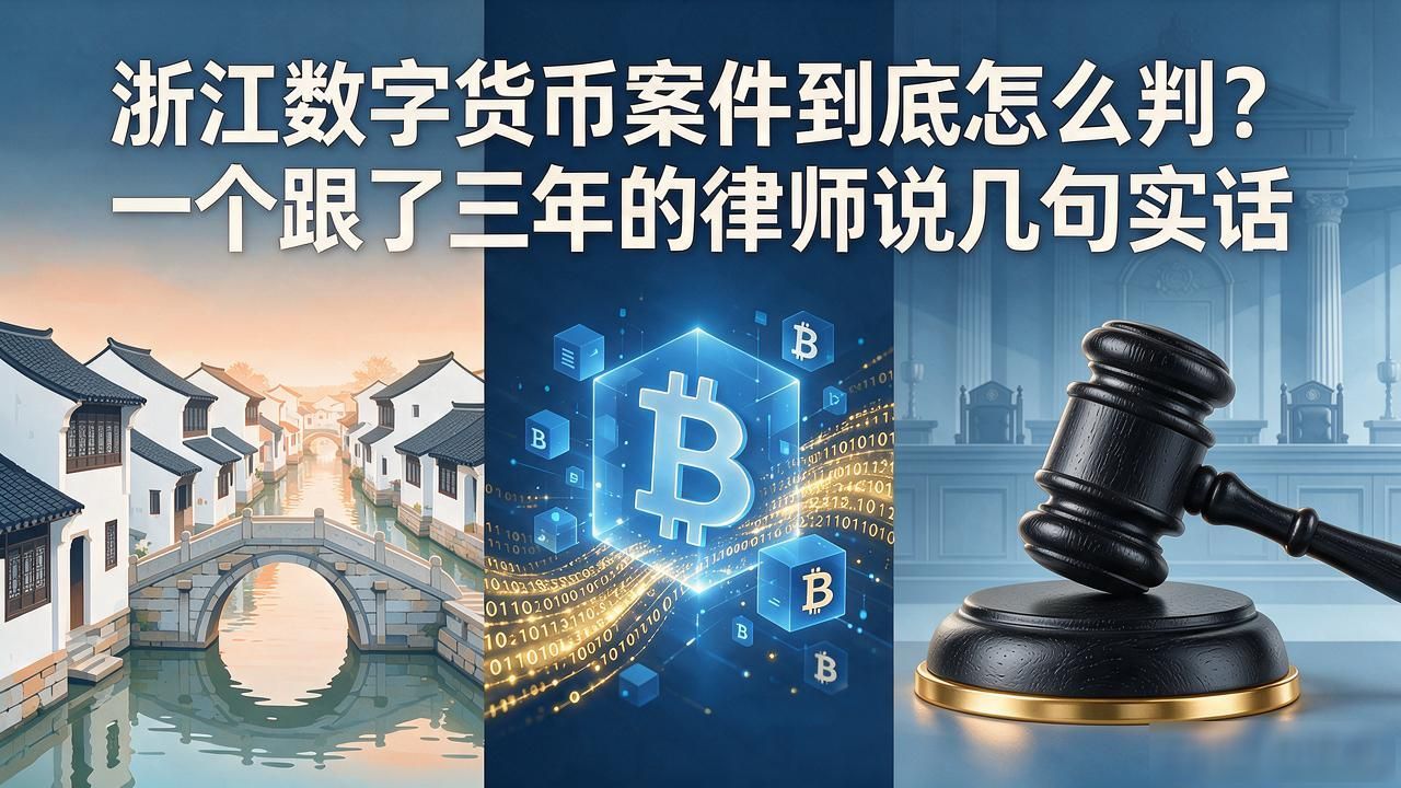 浙江数字货币案件到底怎么判？一个跟了三年的律师说几句实话