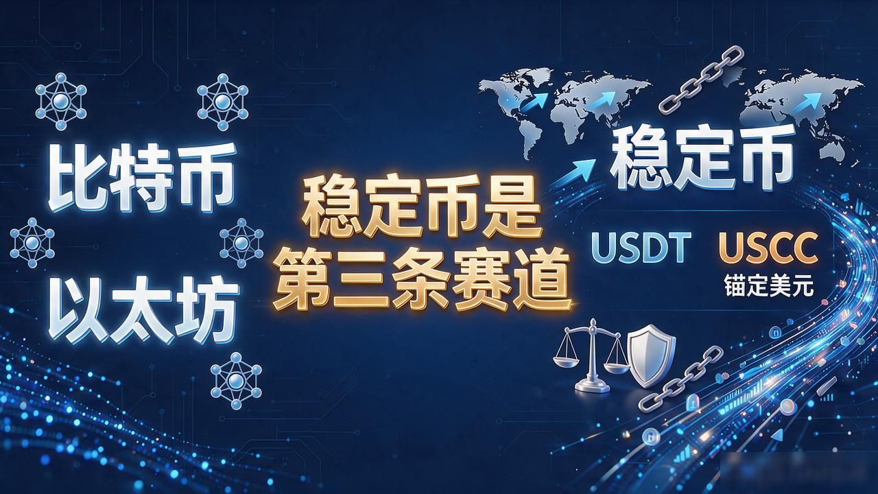 数字货币之间的赛道怎么分，比特币以太坊稳定币各占什么位置