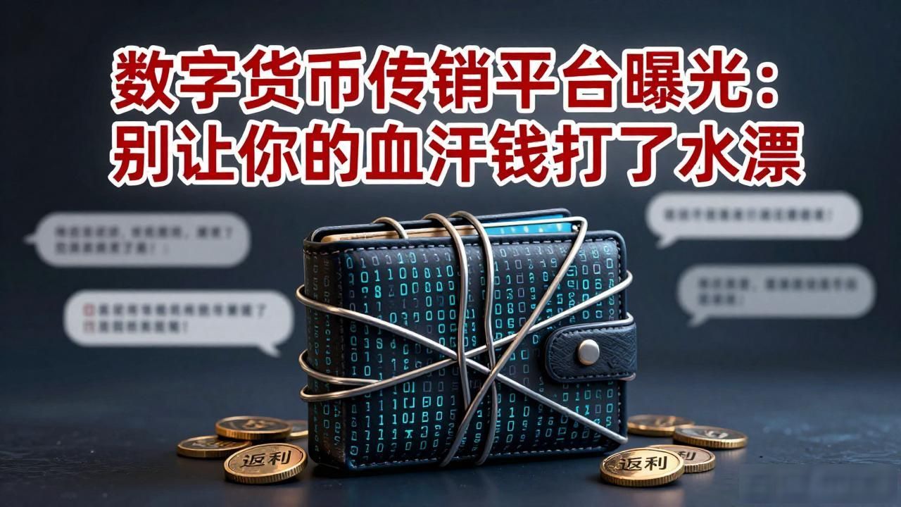 数字货币传销平台曝光：别让你的血汗钱打了水漂
